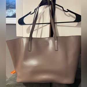 Michael Kors Taupe Leather Tote